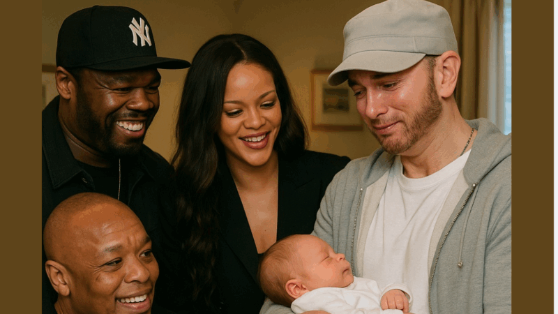 A New Chapter Begins: Eminem Gets Emotional After Surprise Visit from 50 Cent, Rihanna & Dr. Dre